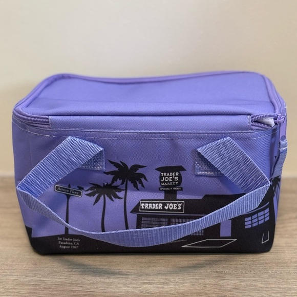 Trader Joe's MINI Purple Insulated Bag - Picture 3 of 7